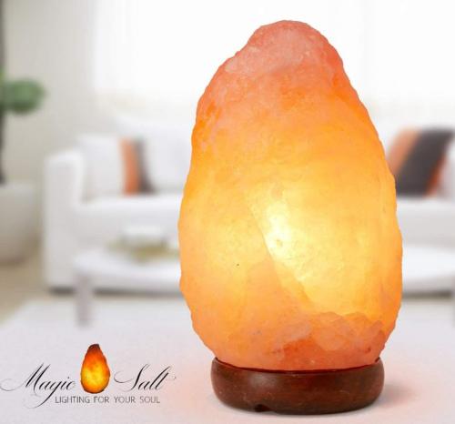 Lámpara de sal del Himalaya de hasta 2kg - Magic Salt® Lighting For Your Soul [Clase de eficiencia energética E]