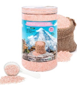 Nortembio Sal Rosa del Himalaya 1,4 Kg. Fina (1-2 mm). 100 Natural. Sin Refinar. Sin Conservantes. Extraída a Mano en Punjab, Pakistán.