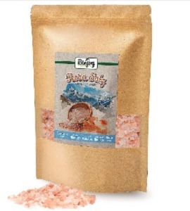 Biojoy Cristales de Sal Rosa del Himalaya (2 kg), sal cristalina 2 - 5 mm, para molino de sal