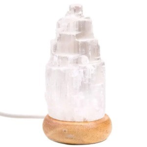 Lámpara de cristal de 11 cm con conexión USB